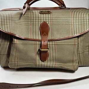 Polo by Ralph Lauren Brown and Tan Travel Bag